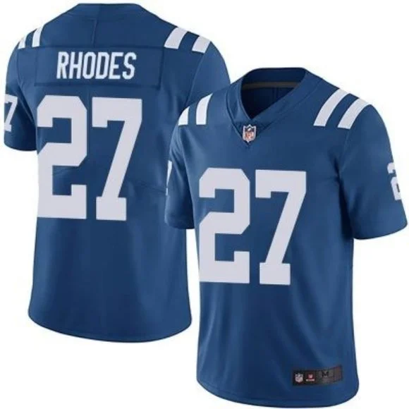 Men's Indianapolis Colts #27 Xavier Rhodes Vapor Untouchable Limited Stitched Jersey