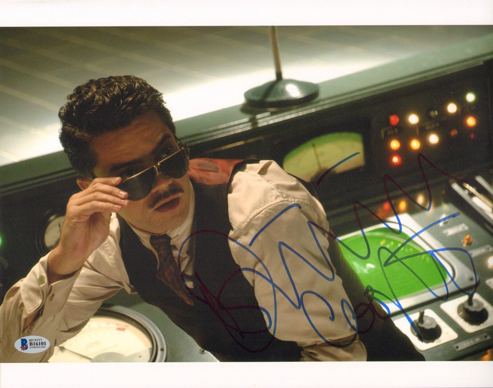 Dominic Cooper Signed 11x14 Photo Poster painting BAS Beckett COA Captain America First Avenger