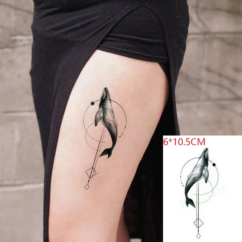 Waterproof Temporary Tattoo Sticker Neck Black Word Angel Devil Bull Cross English Letters Flash Tatoo Fake Tatto for Woman Men