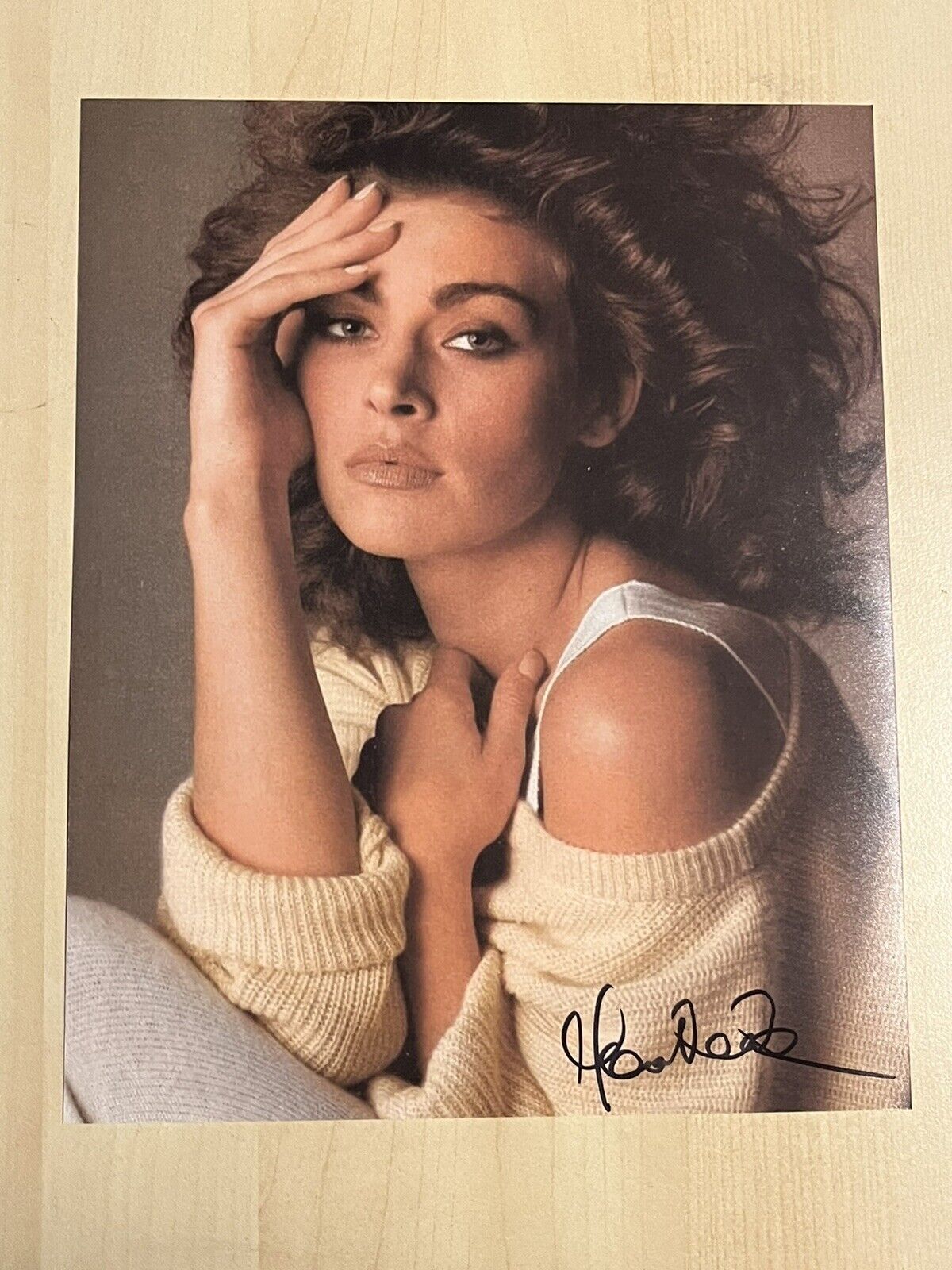 JOANNA PACULA HAND SIGNED 8x10 Photo Poster painting WESTERN ACTRESS AUTOGRAPHED COA