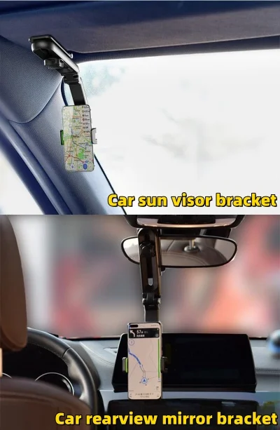 Car sun visor navigation car mount
