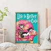 Diamond Painting -DIY Full Square Drill Lazy Cat