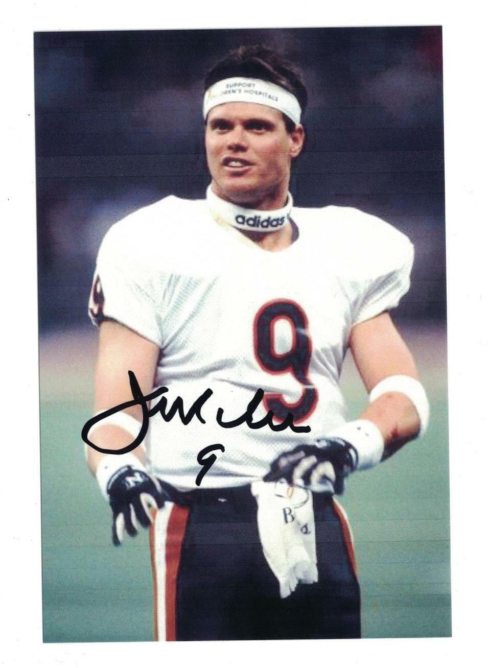 Jim McMahon Signed Autographed 4x6 Photo Poster painting Chicago Bears C