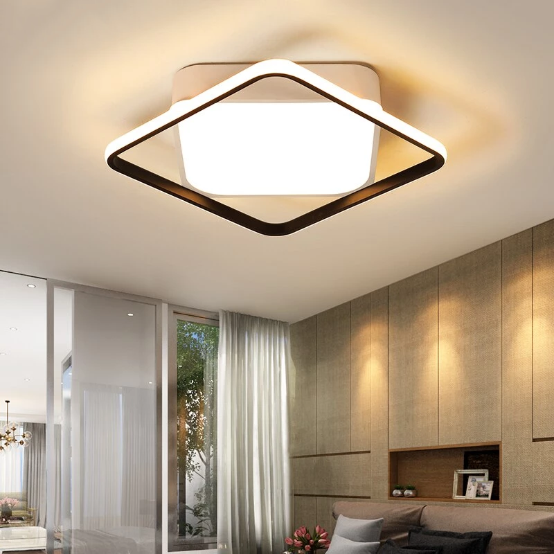 New LED Modern Ceiling Light For Bedroom Study Room Luminarias Para Teto Indoor Home Lamp Lighting Fixture Lamparas De Techo