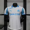 Joyfball 2025/2026 Player Version Olympique de Marseille Home Football Jersey（The player version jersey is a bit tight, please pay attention to the size selection）