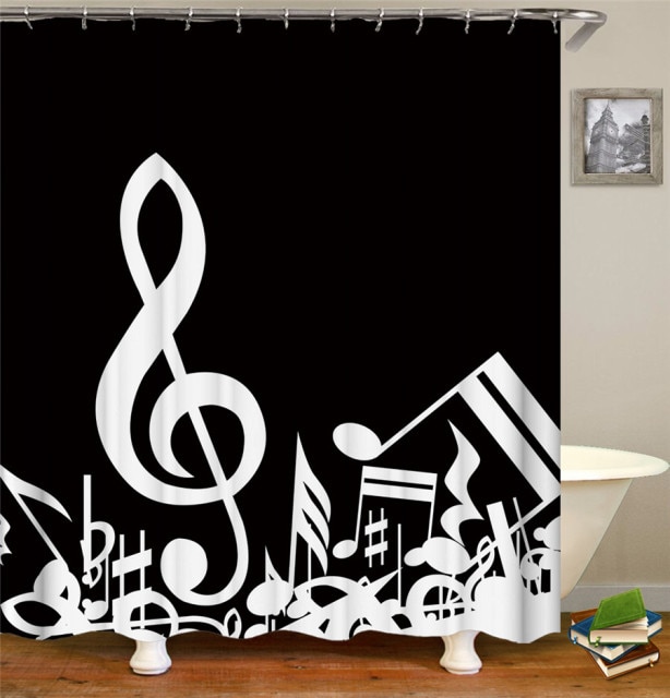 

Shower Curtain – Music Rock-180*180cm, 501 Original