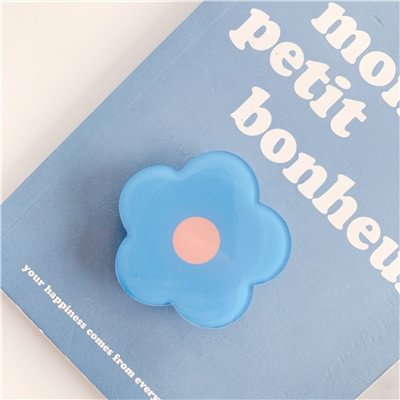 JOURNALSAY  New Epoxy Resin Universal Fresh And Lovely Flowers Foldable Airbag Bracket