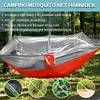 Professional Camping Hammock with Mosquito Net Breathable Swing Hanging Bed