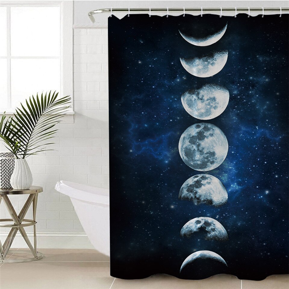 

3D Galaxy - Print Shower Curtain, 180*180cm, 501 Original