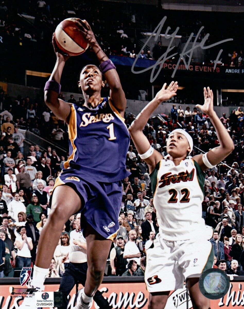 Chamique Holdsclaw Signed Autographed 8X10 Photo Poster painting Los Angeles Sparks GV869498