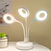 Portable Flexi Ring Lamp USB Study Reading LED Table Light Eye Protection