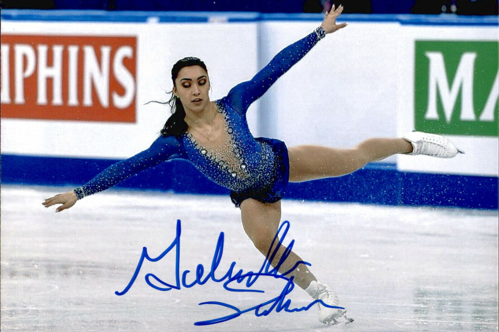 Gabrielle Daleman SIGNED 4x6 Photo Poster painting Figure Skating CANADIAN NATIONAL CHAMPION #8