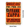 (Multi Style)Frank Zappa - Vintage Metal Signs - 20*30cm/30*40cm - Music