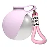 2-In-1 Dog Water Bottle with Silicone Bowl No-Spill Stainless Steel Portable 285ml Dog Water Bottle Ideal for Walking Hiking & Travel