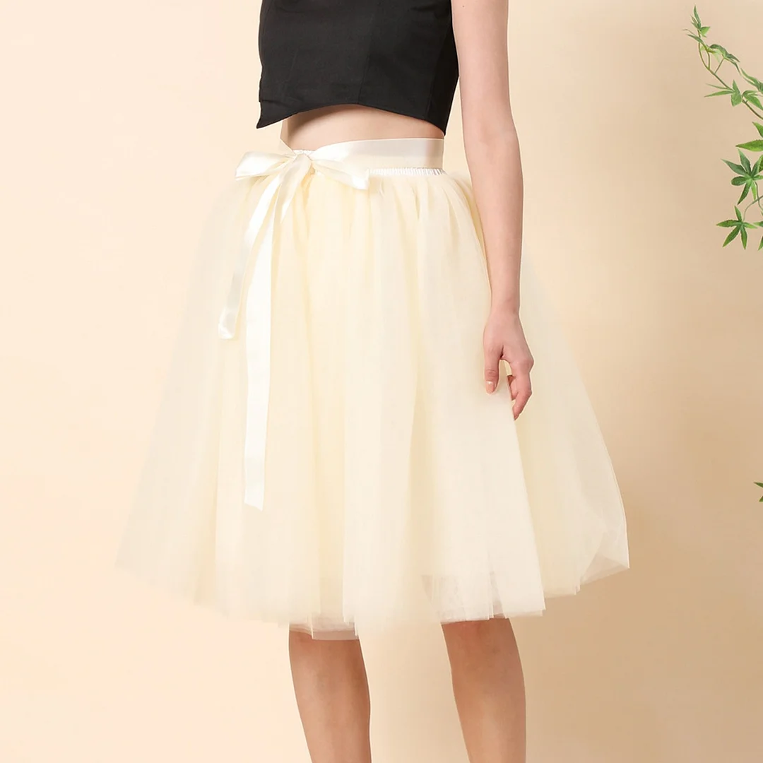 Chiffon Women Tutu Short Skirt High Waist Mesh Soft Tulle Skirt Puffy Pettiskirt Prom Ball Gown Party Dan. Womens Lolita Skirts