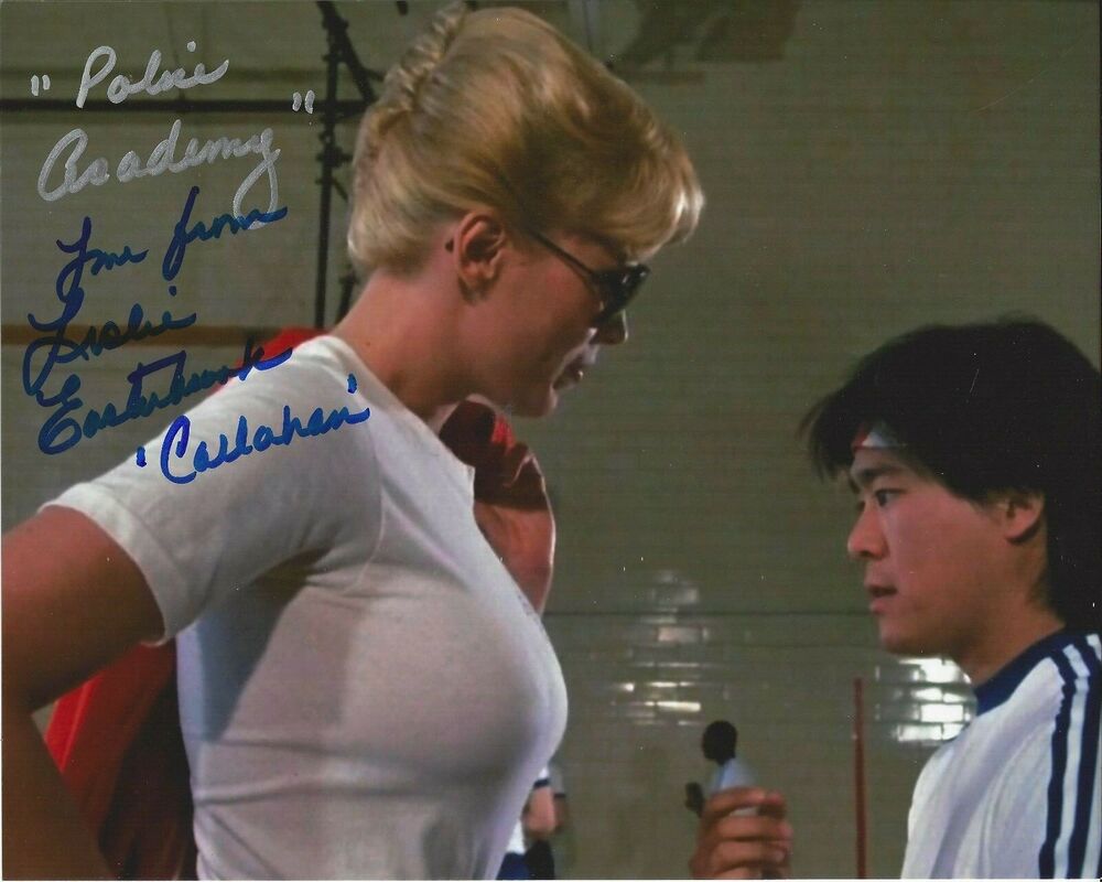 Leslie Easterbrook autographed 8x10 Police Academy 3