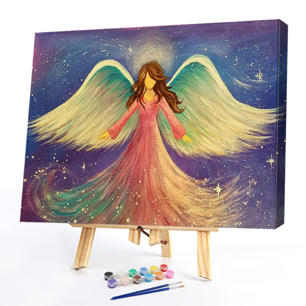 

50*40CM - Paint By Numbers - Color Angel, 501 Original