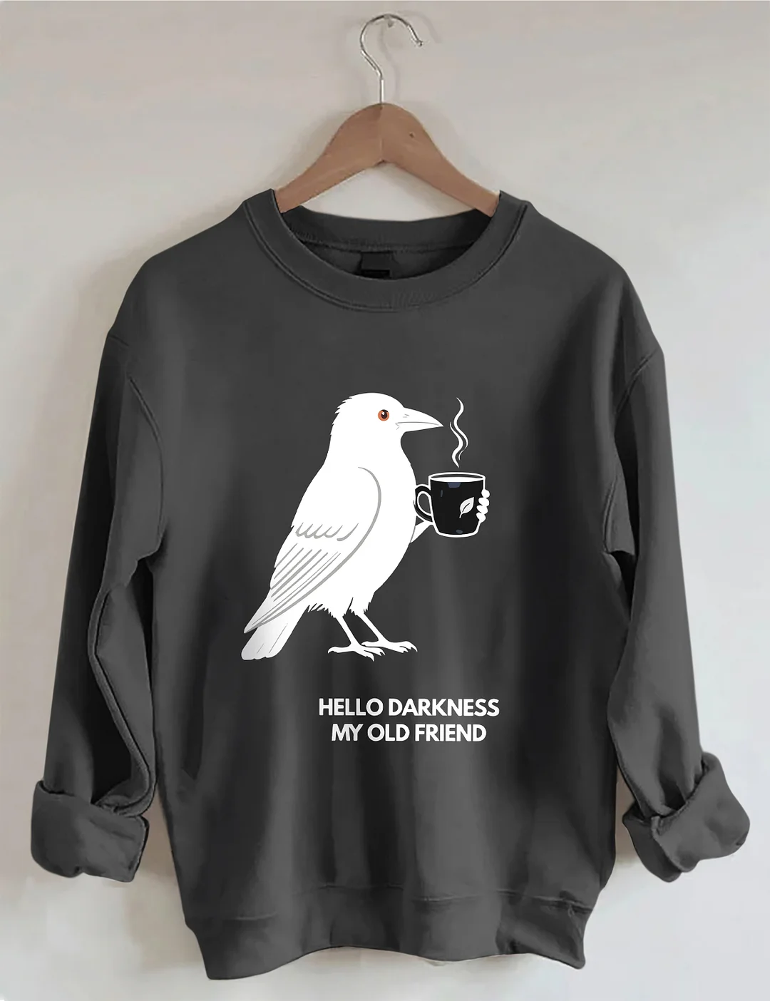 Halloween Crow Sweatshirt