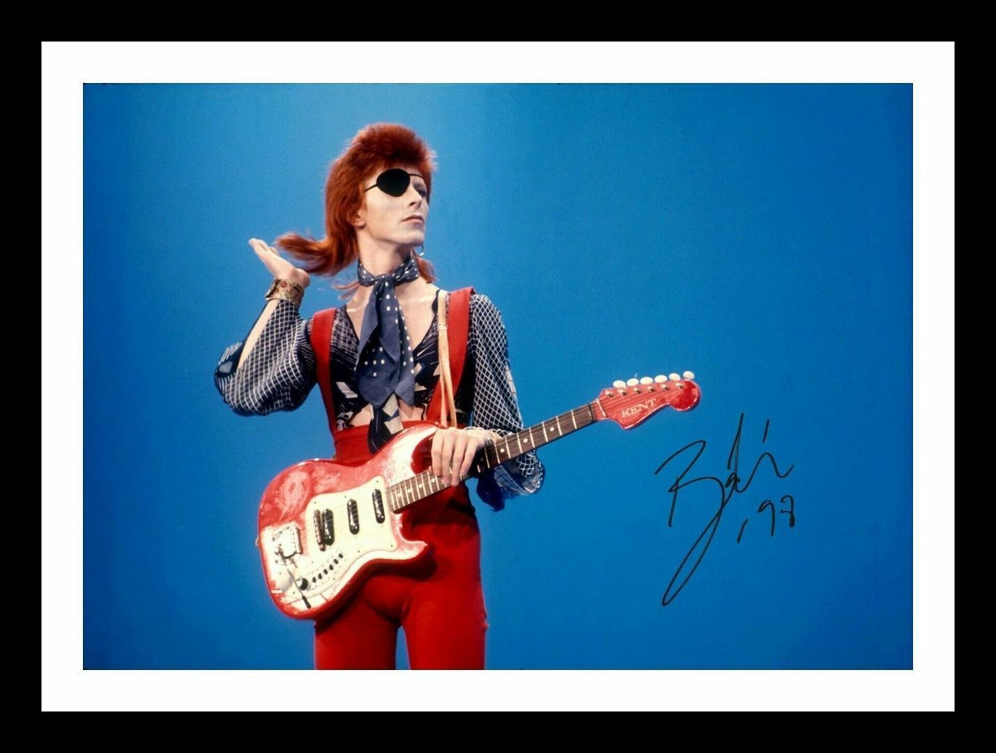 David Bowie Autograph Signed & Framed Photo Poster painting 2