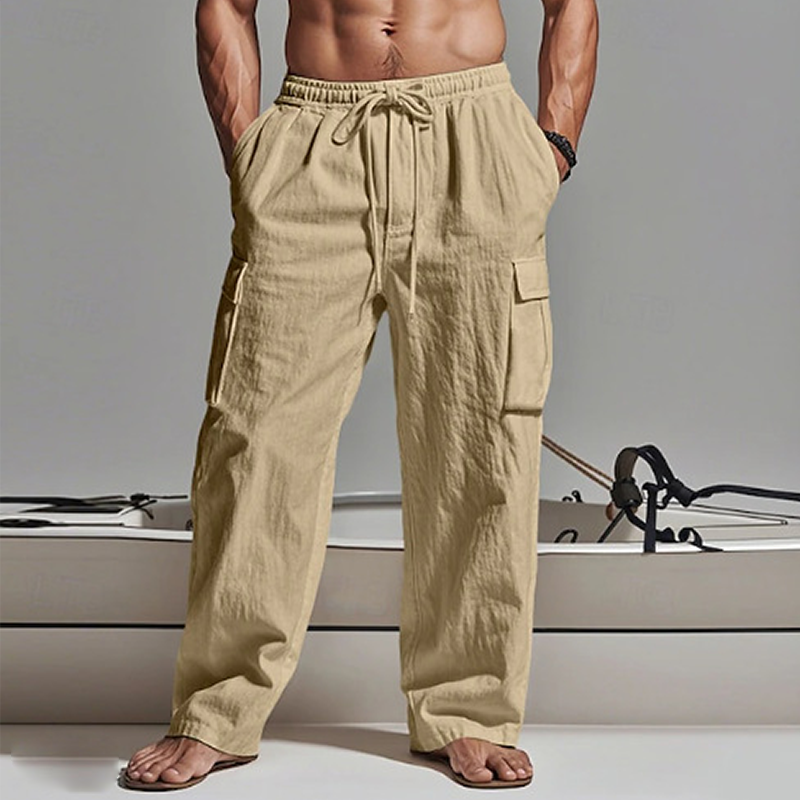 Men's Linen Pants-inspireuse