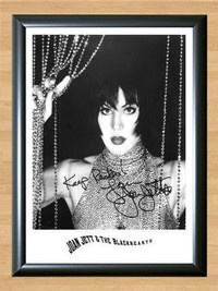 Joan Jett and the Blackhearts Signed Autographed Photo Poster painting Poster Print Memorabilia A2 Size 16.5x23.4