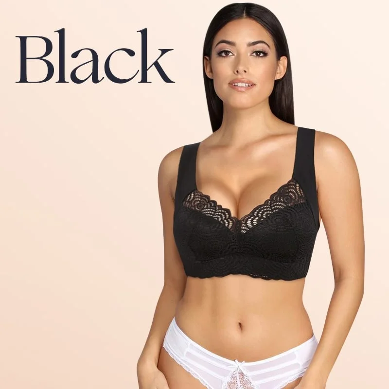 Ultimate Lift Full-Figure Seamless Lace Cut-Out Bra, Comfortable and Breathable Without Restraint