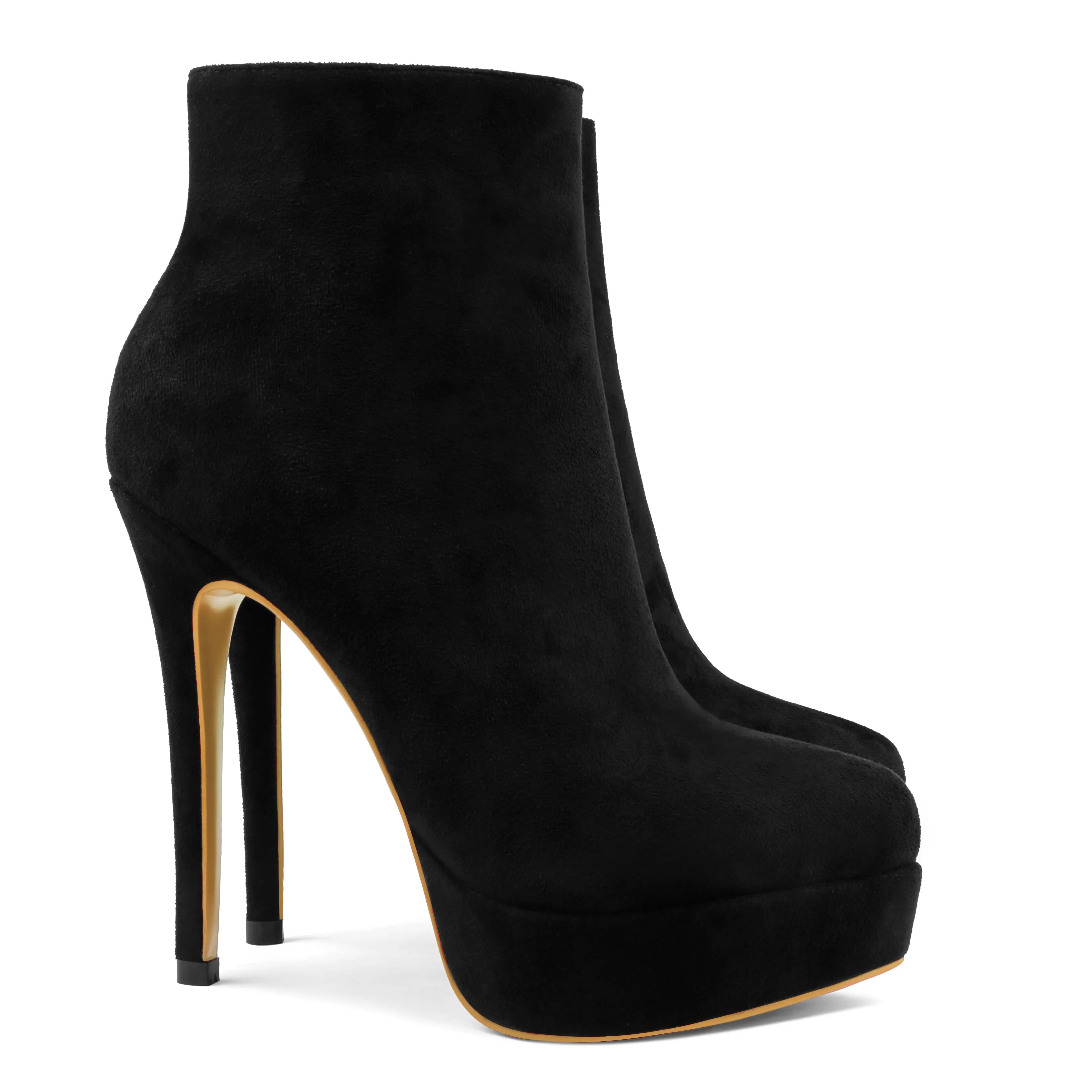 120mm Women's Platform Fashion Bianca Booty Heels-vocosishoes