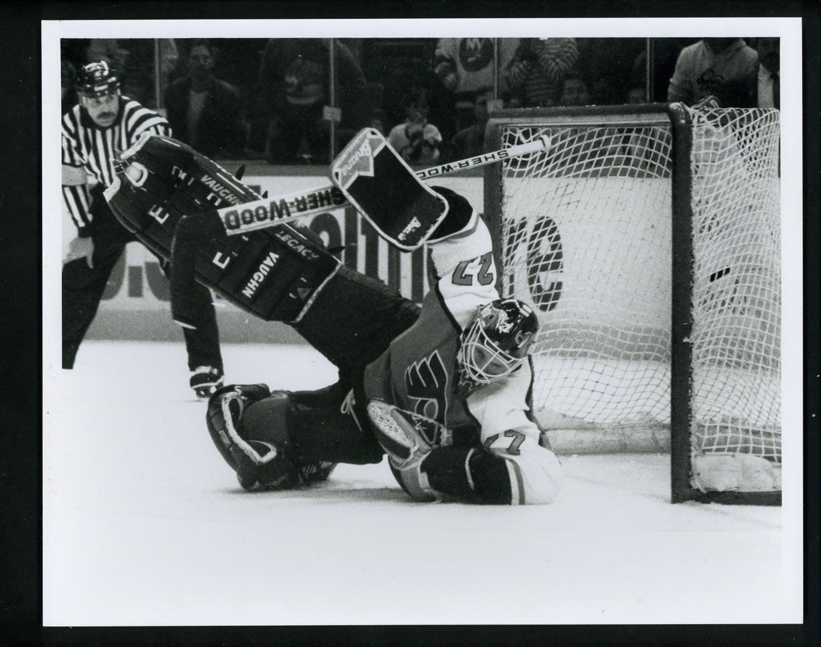 Ron Hextall 1995 Press Original Photo Poster painting by Bob Olen Philadelphia Flyers