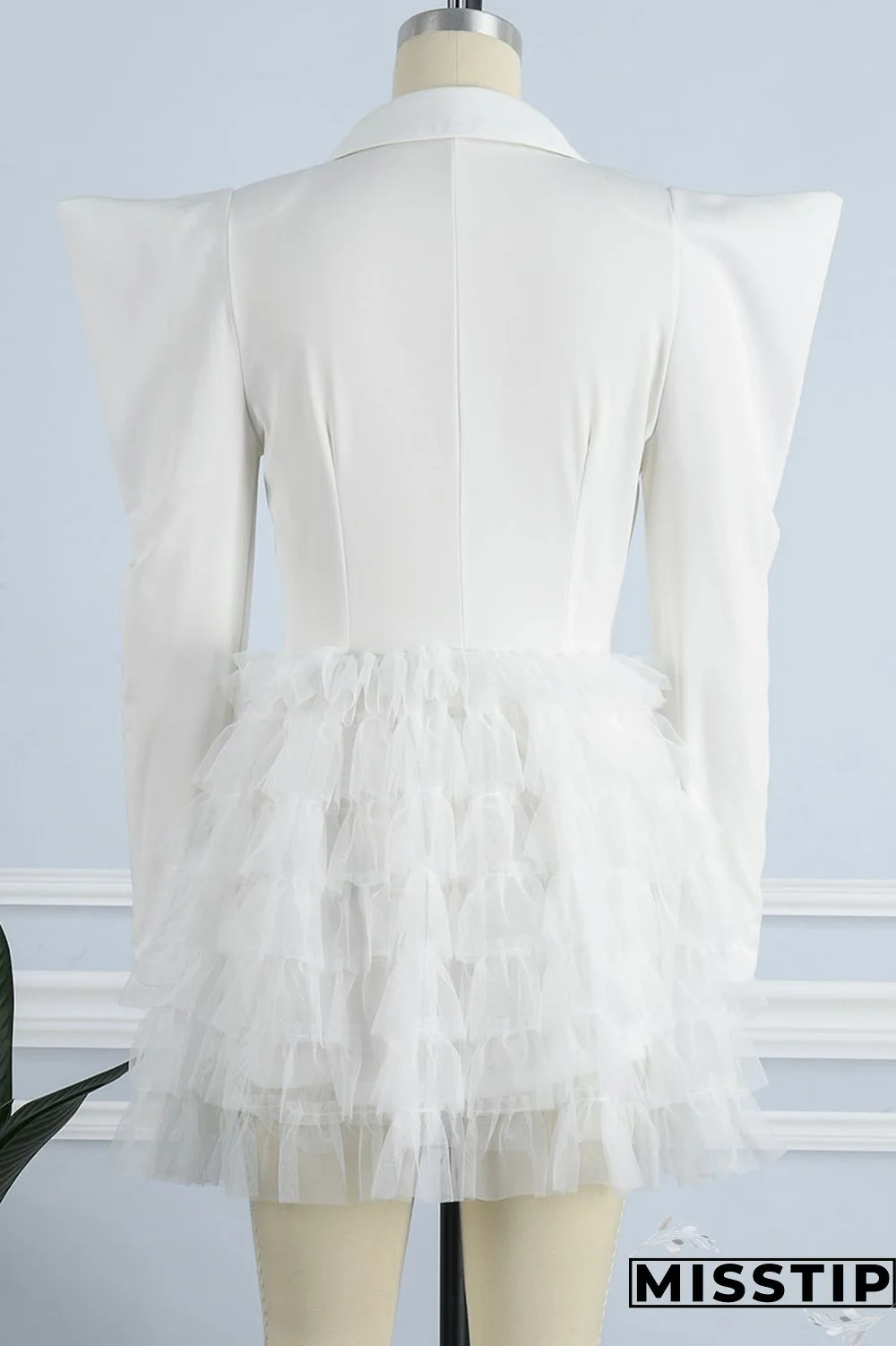 Tangerine Red Casual Street Solid Patchwork Turn-back Collar A Line Dresses