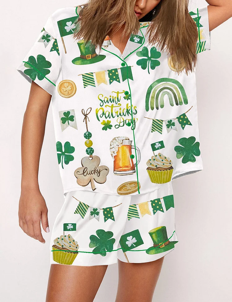 Women's St. Patrick's Day Pajama Set