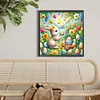 Diamond Painting -DIY Full Round Drill Easter Egg Animals(40*40CM）