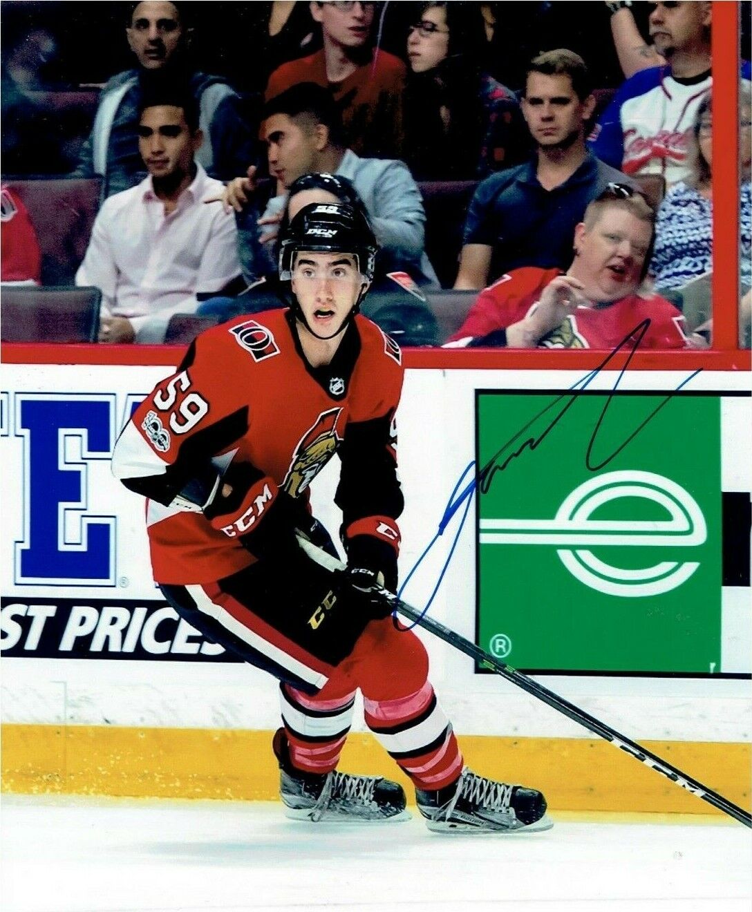 ALEX FORMENTON autographed SIGNED OTTAWA SENATORS 8X10 Photo Poster painting #2