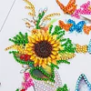 Diamond Painting-DIY Crystal Rhinestone Sunflower Butterfly High Heel