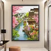 Jiangnan-11CT/14CT Stamped Cross Stitch 75*95cm/29.53*37.4in(Big Size)