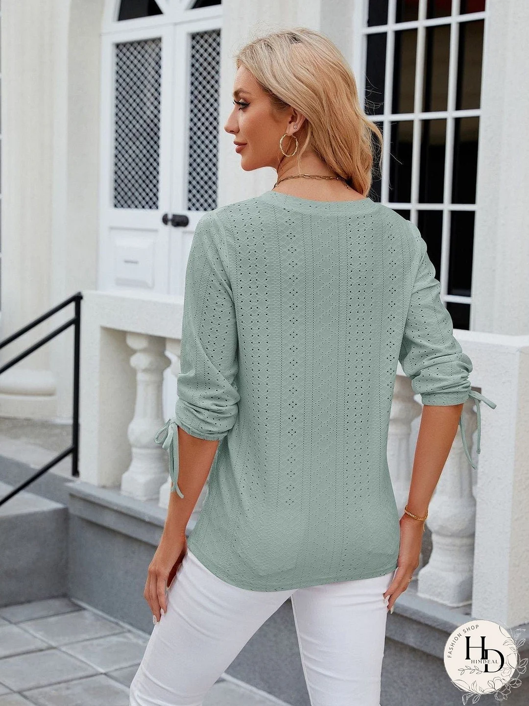 Versatile Knit Mock Neck T-Shirt