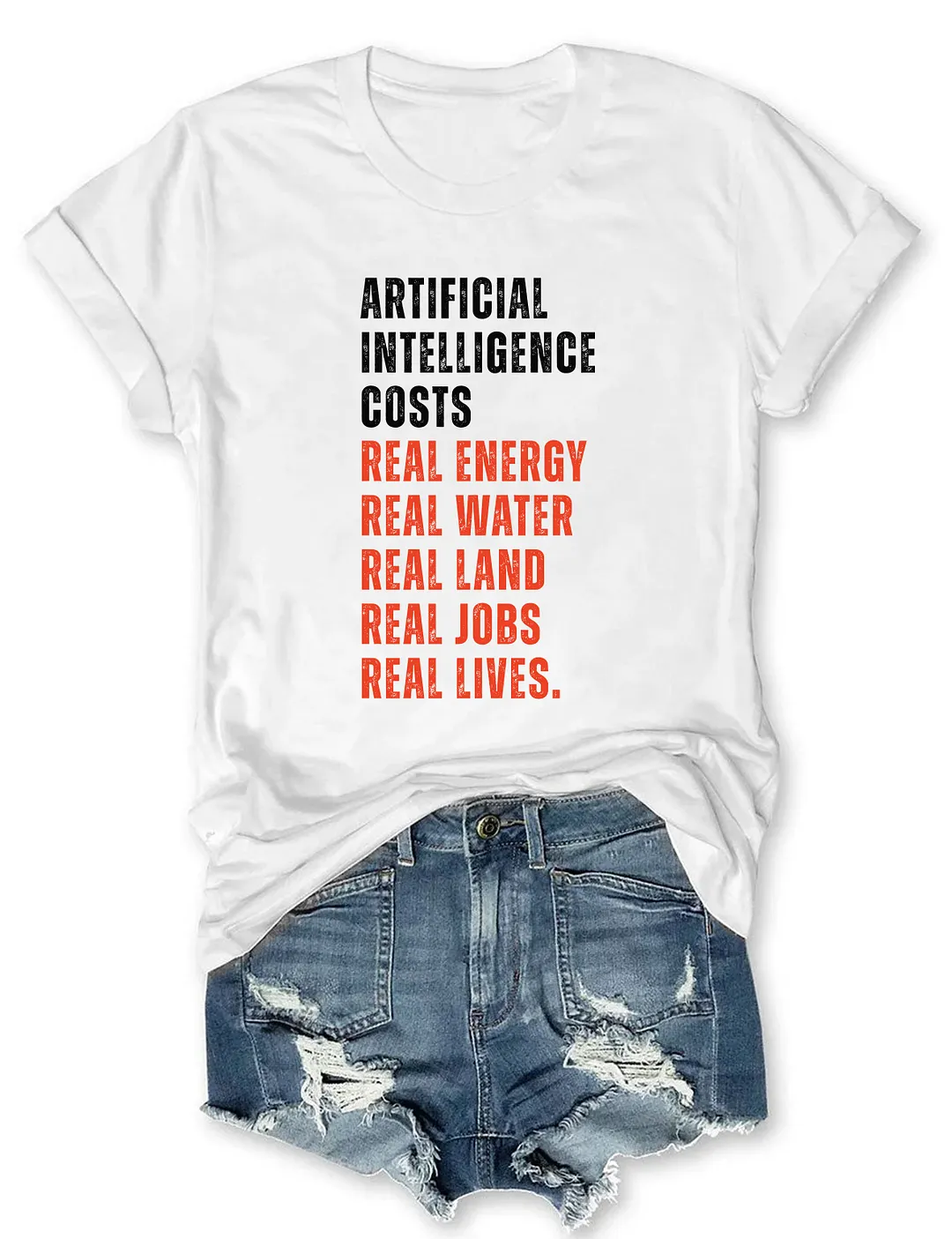 Artificial Intelligence Costs T-shirt