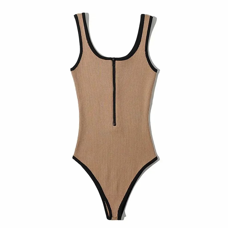 Uveng Uveng Cool And Refreshing Sexy Sleeveless Sleeveless Onesie Women's Fashion Pure Color Versatile Bodice Woman