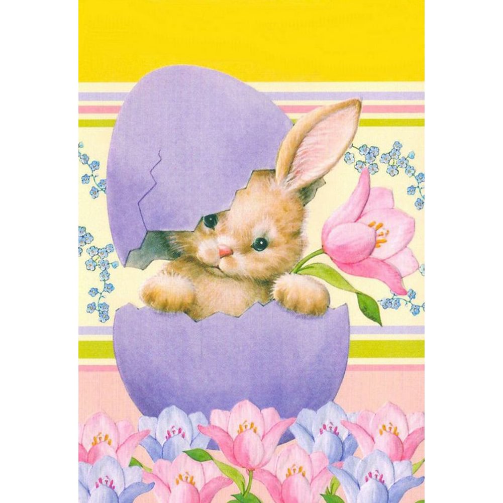 Easter Theme- Full Round Diamond Painting
