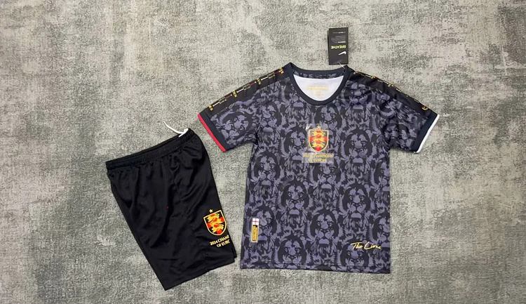 2024-25-England Special Edition Black-Jersey-Children's Kit