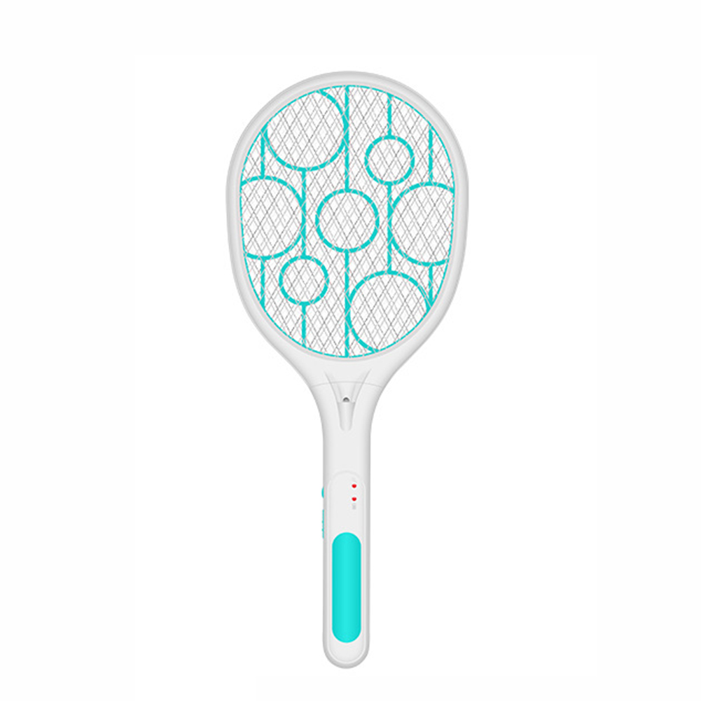 

Handheld Electric Mosquito Swatter Tennis Racket Fly Racket Zapper, Green, 501 Original