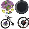 Bicycle Disc Washing Protective Cover Mountain Road Bike Cleaning Anti-Fouling Anti-oil Plate Anti-Noise Universal