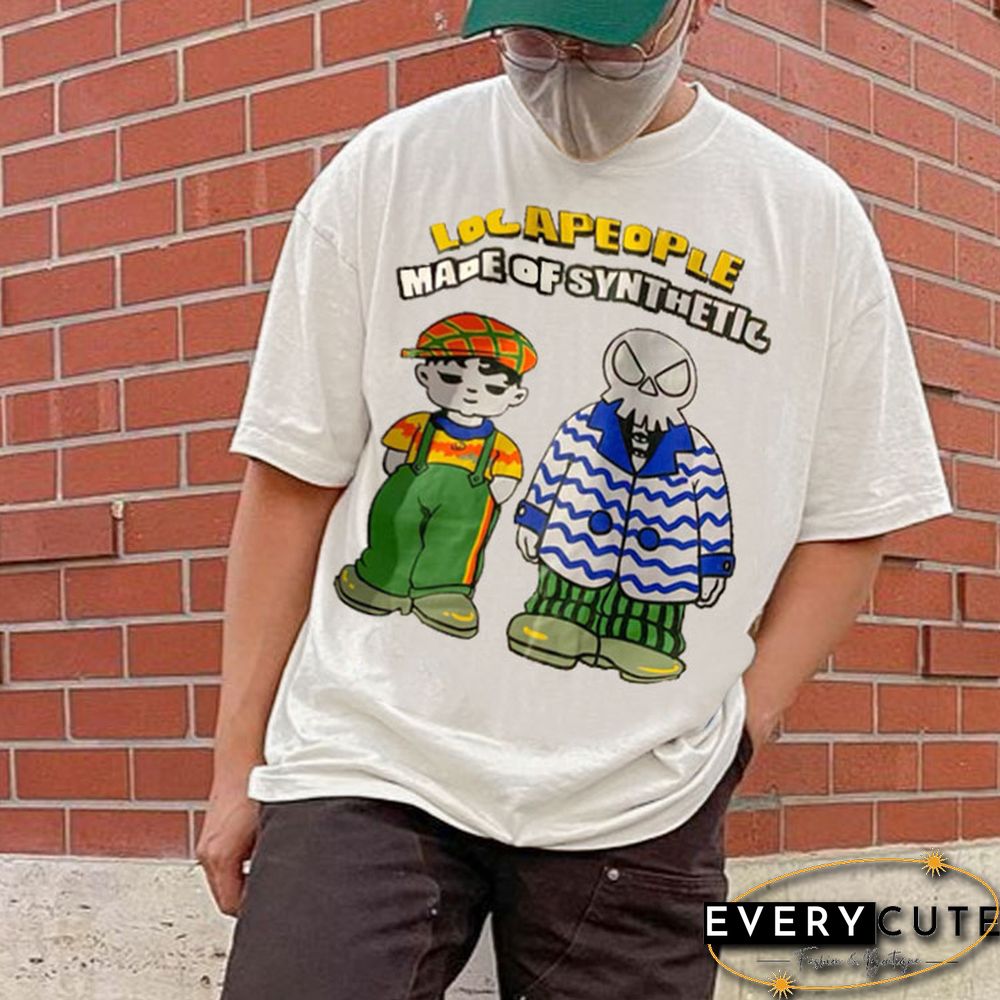 Unisex Fun Print Oversized T-Shirt