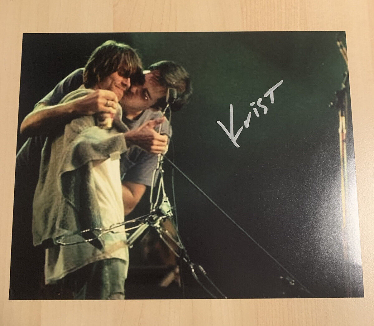 KRIST NOVASELIC SIGNED 8x10 Photo Poster painting AUTOGRAPHED NIRVANA ORIGINAL GUITARIST COA