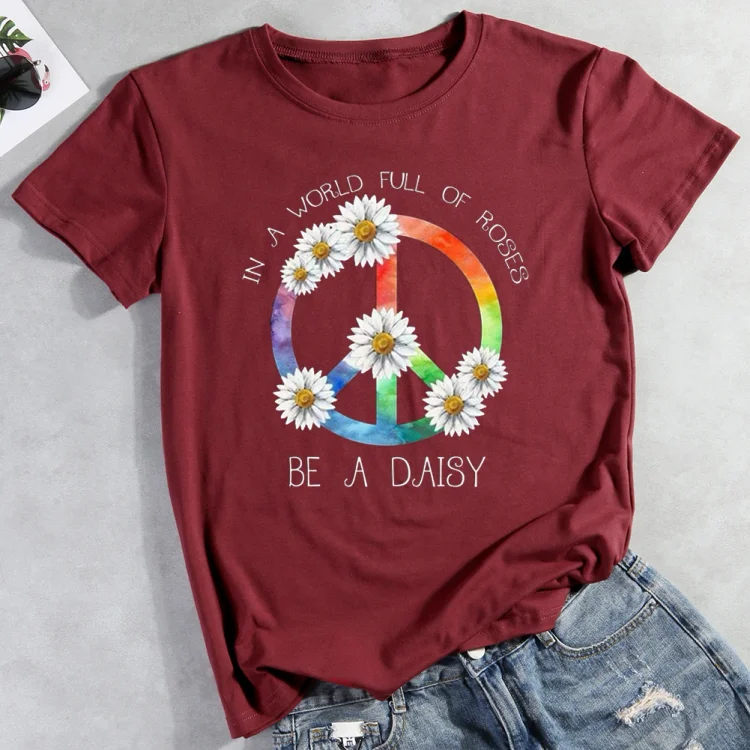 ANB -  Peace daisy T-shirt Tee -00948