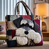 Sleepy Schnauzer Quilted Tote Bag GFTOTP9868