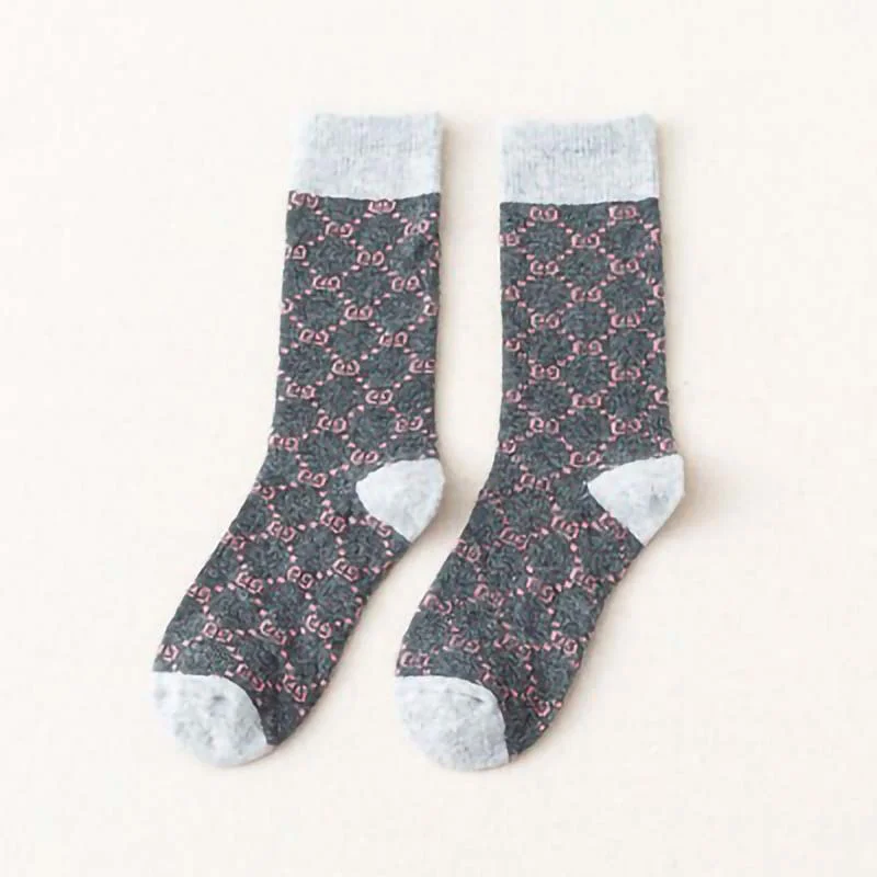 Letclo™ Winter Personalized Creative Thickened Warm Socks（4 Pairs Set） letclo Letclo