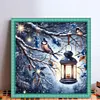 (Multi-Style) Bird And Lamp-11CT Stamped Cross Stitch 50*50cm/19.69*19.69in