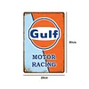 Racing Team Gulf - Vintage Metal Signs(8*12Inch) - Gas
