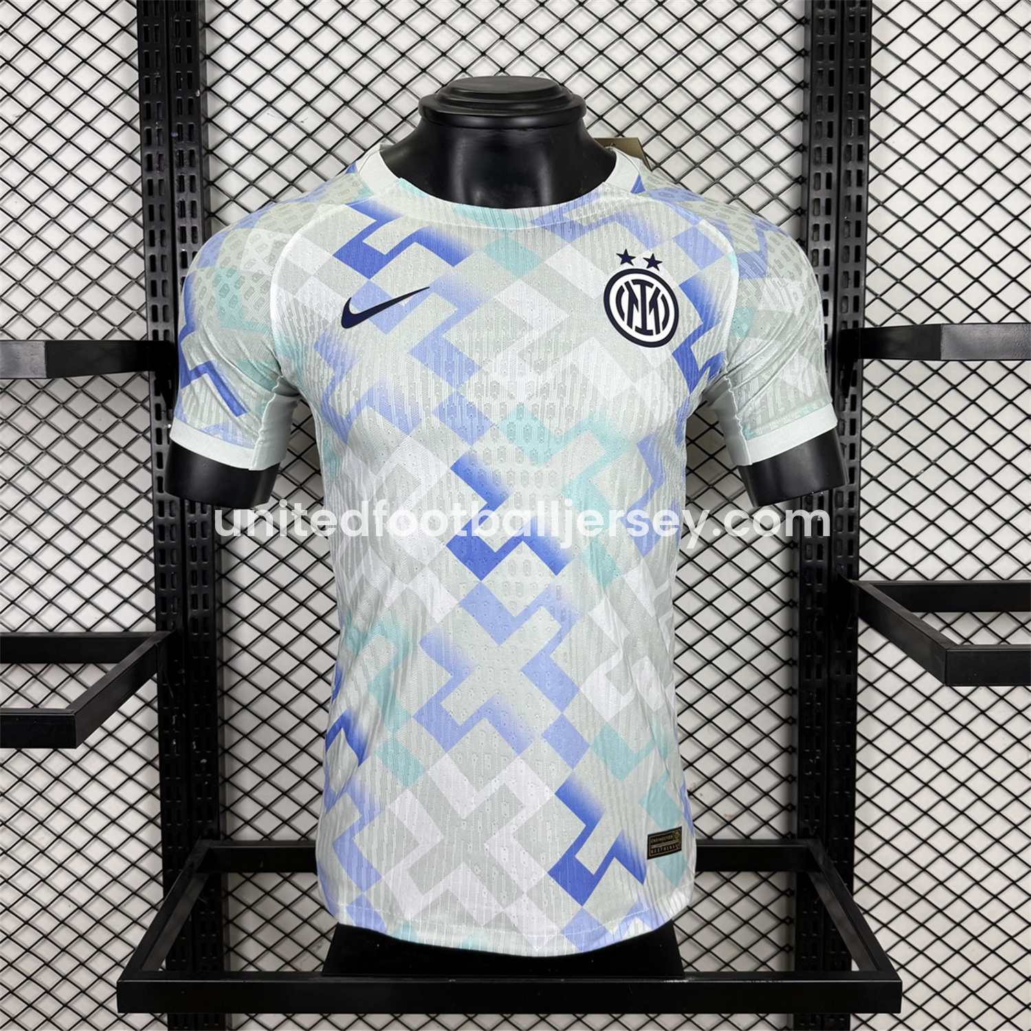 Inter Milan 2025-26 Away Unsponsored Jersey - Player Version