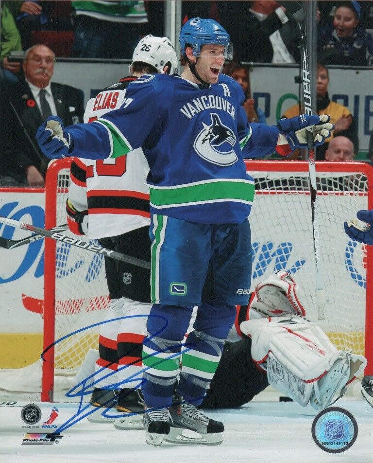 Vancouver Canucks Ryan Kesler Autographed Signed 8x10 Photo Poster painting COA